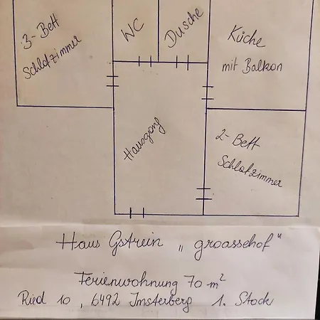 Groassehof Haus Gstrein Imsterberg